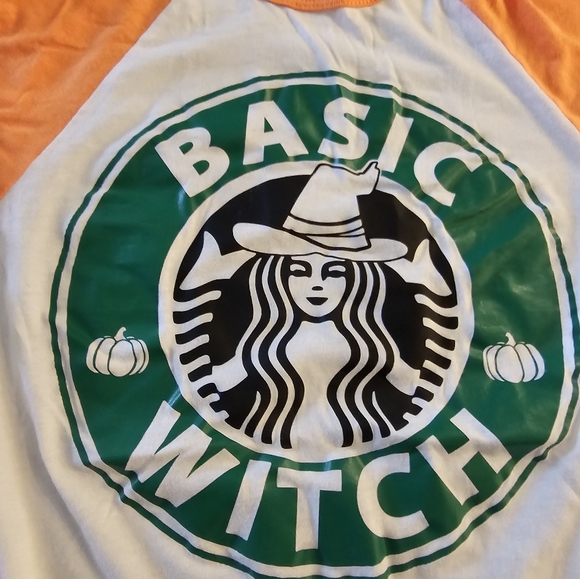 Basic Witch baseball T size small - Picture 3 of 4